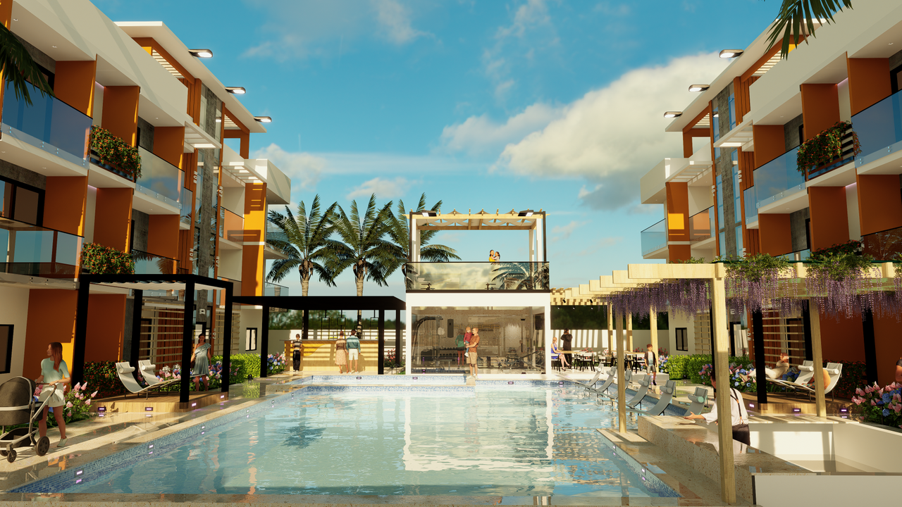 Apartamentos en Venta Bávaro, Punta Cana