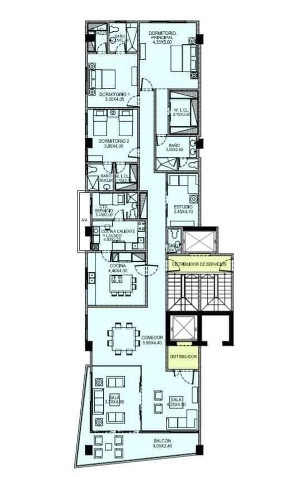 Apartamentos en Venta Los Cacicazgos, Santo Domingo D.N.