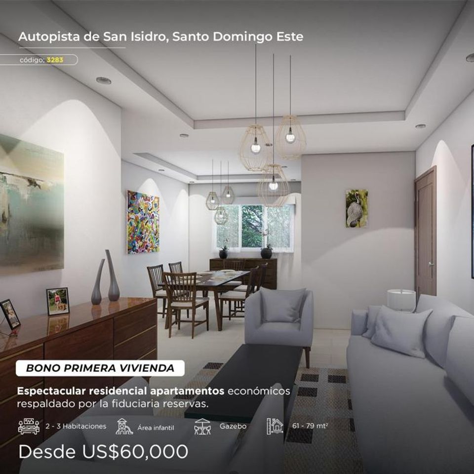 Apartamentos en Venta Autopista San Isidro, Santo Domingo Este