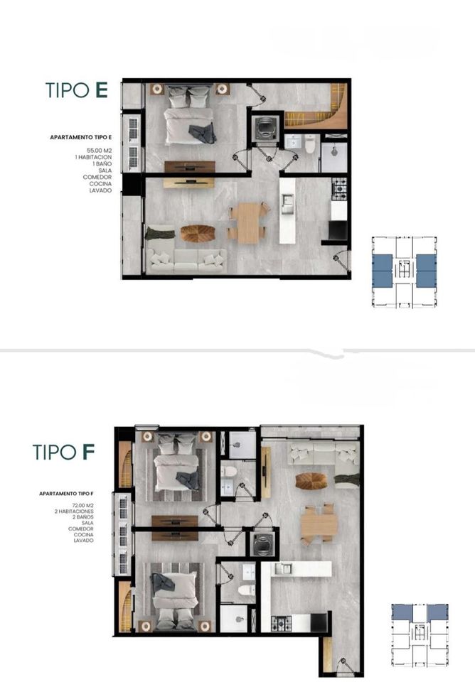 Apartamentos en Venta Zona Universitaria, Santo Domingo D.N.